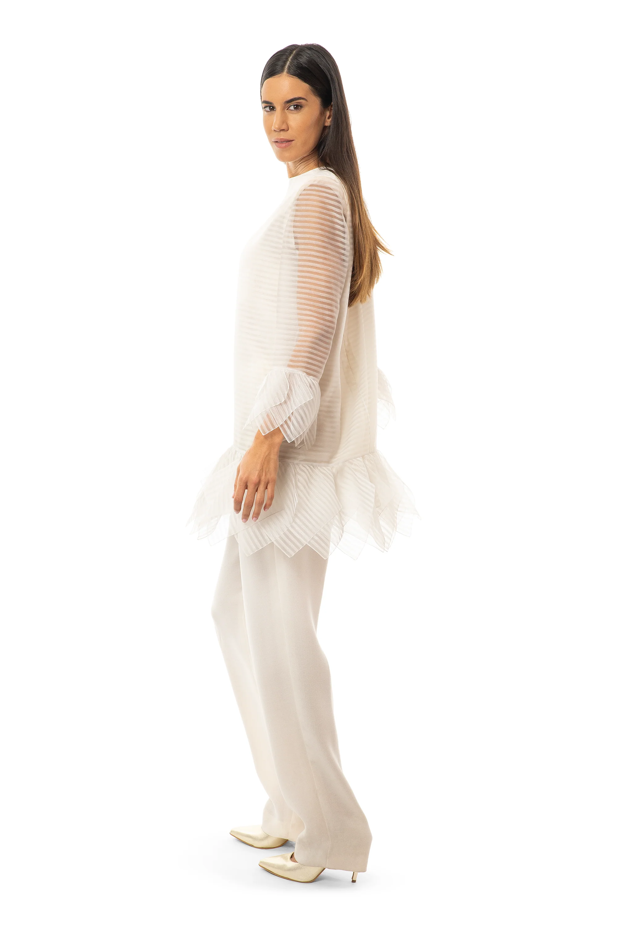 Ensemble tunique blanche - Héritage 21 - Image 3