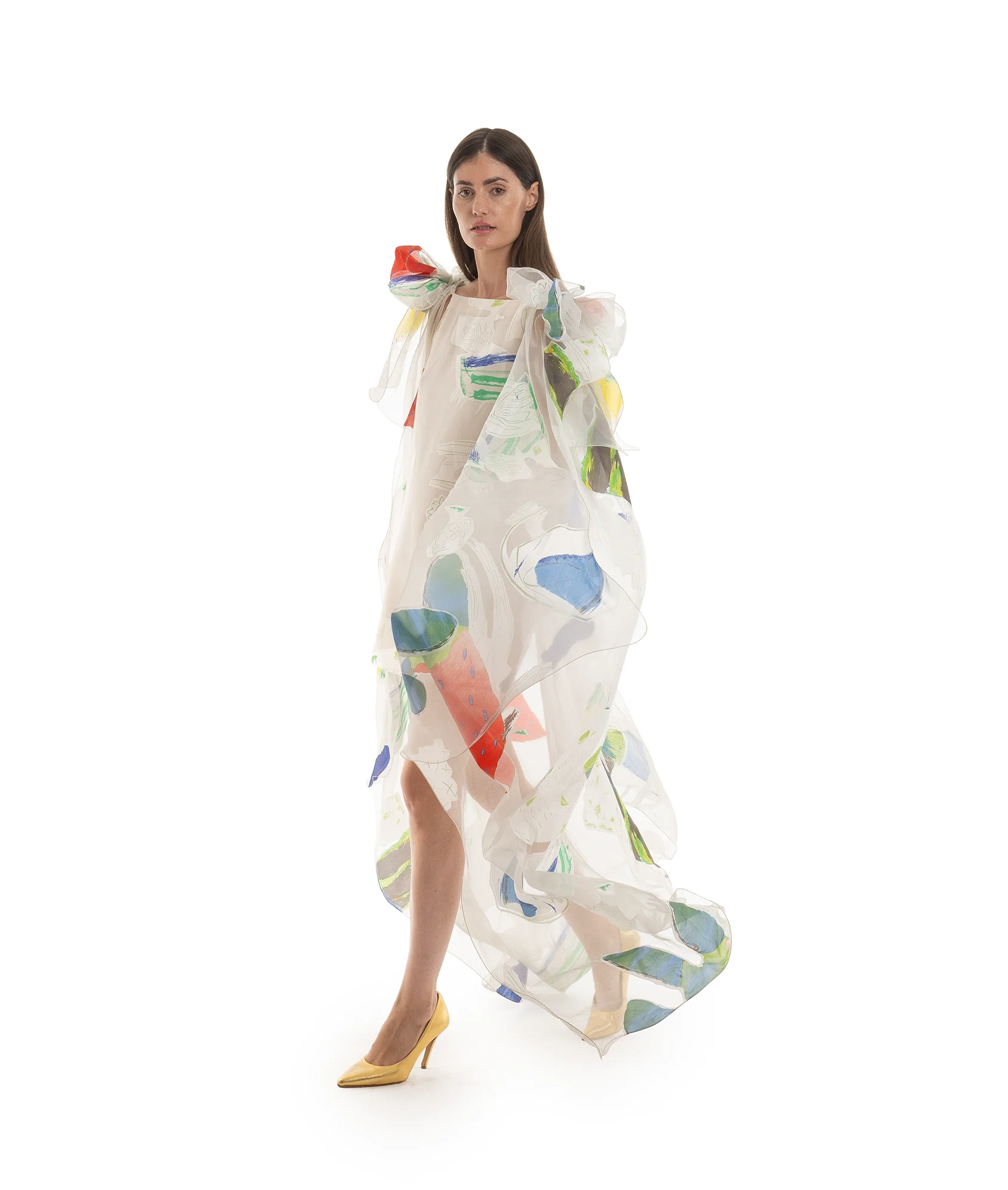 Robe cocktail en soie - Héritage 50 - Image 2