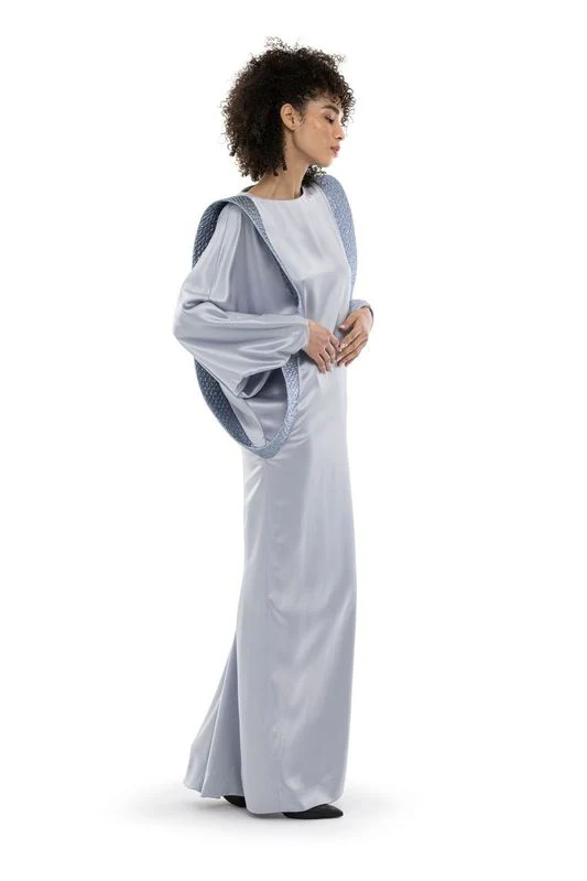 Silver Nebulla Dress